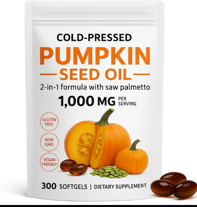 Cold-Pressed Pumpkin Seed Oil: Natural Support for Prostate & Urinary Health