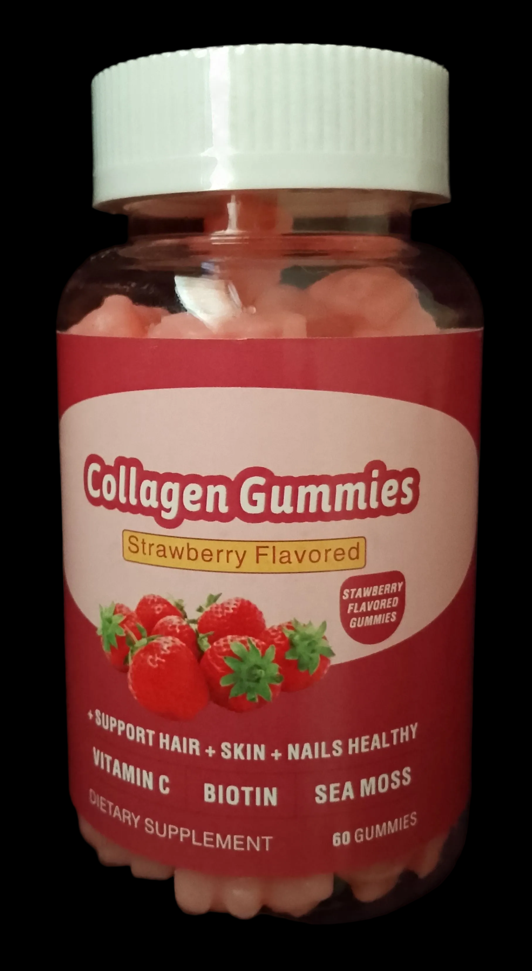 Hydrolyzed collagen gummies with biotin and sea moss—beauty supplement Kenya
