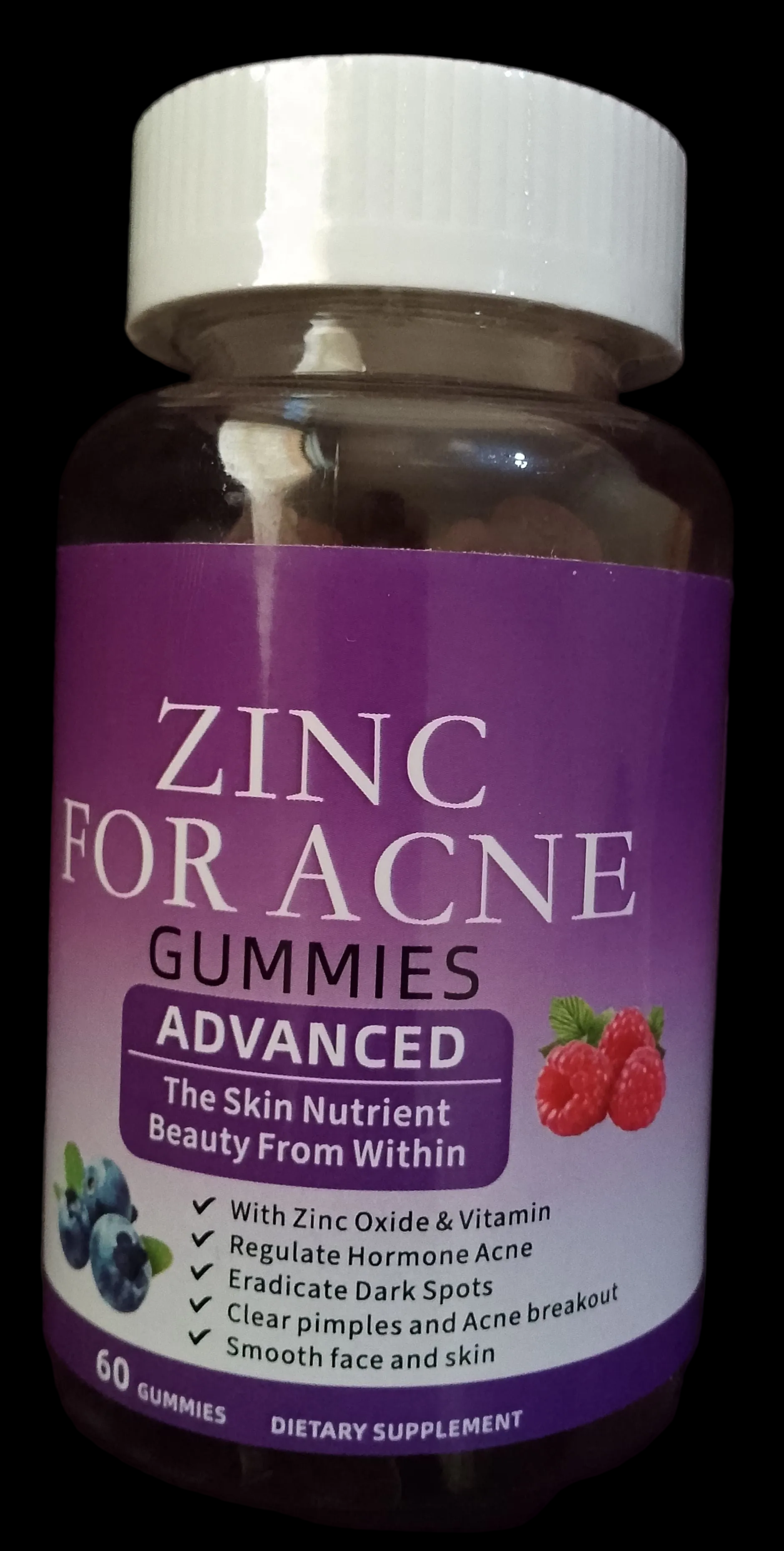 Natural acne solution gummies—Zinc supplement for clear skin Kenya
