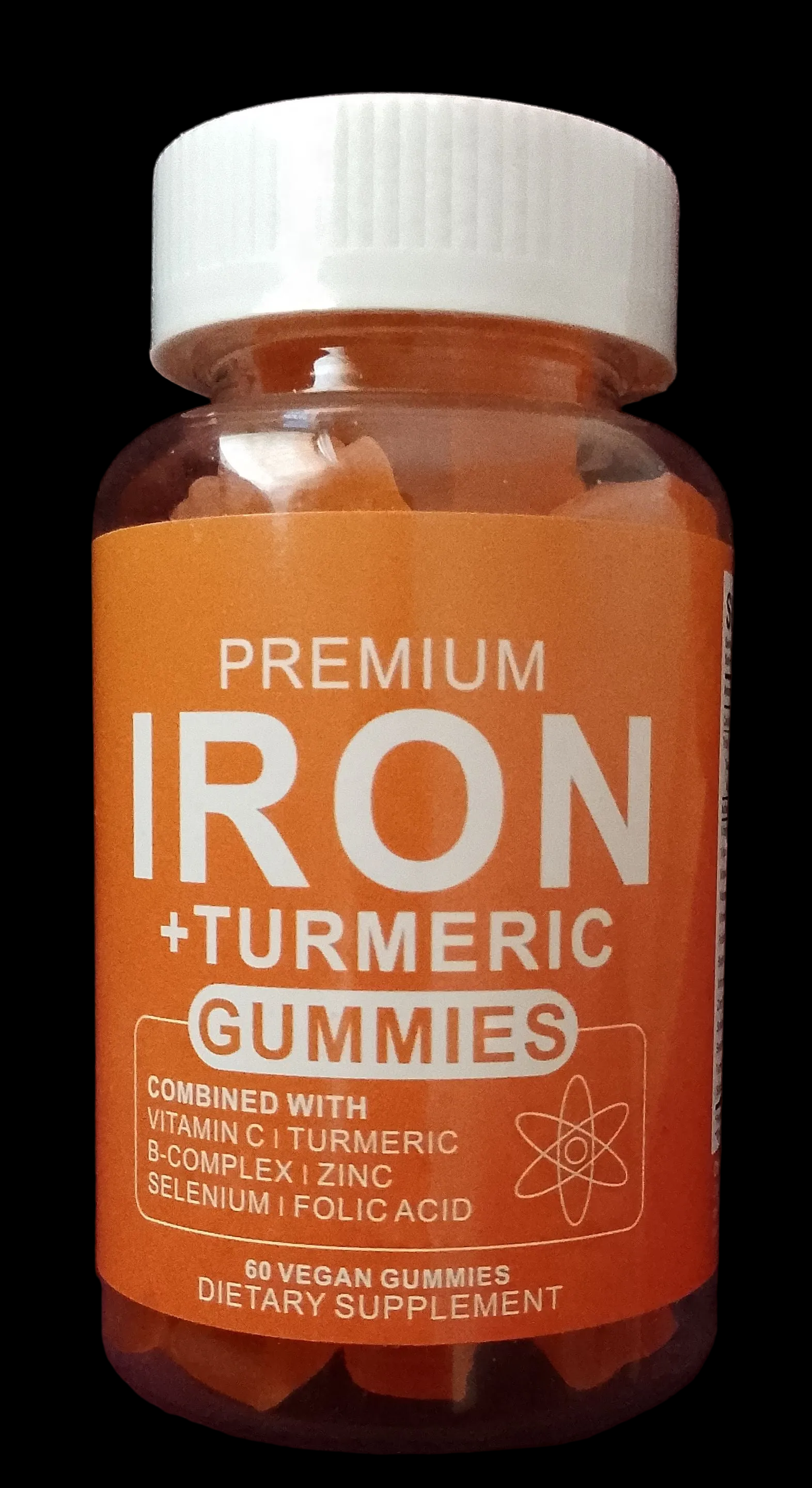 Iron & Turmeric Gummies benefits: Combat fatigue, strengthen hair, boost immunity
