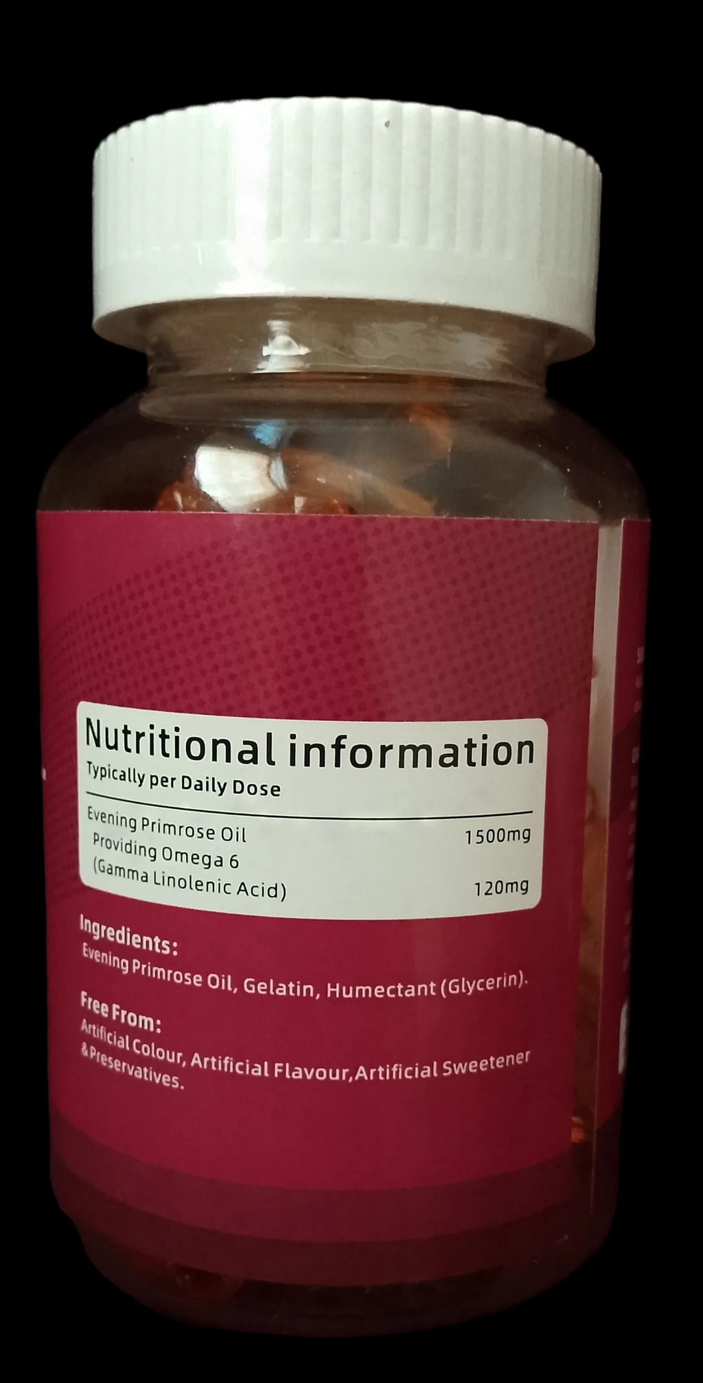 Evening Primrose Oil benefits include PMS relief, menopause support, hormonal acne treatment
